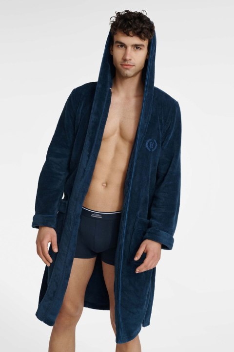 Szlafrok Damski Model Until 40981-59X Navy - Henderson Szlafrok Damski Model Until 40981-59X Navy - Henderson