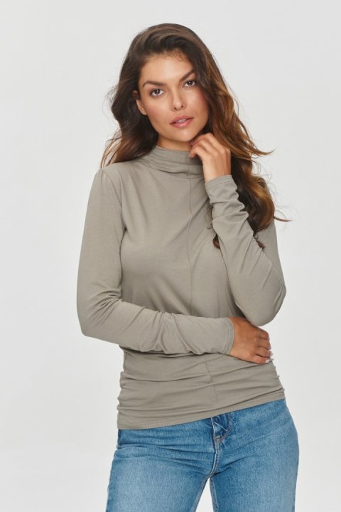 Bluzka Model M840 Taupe - Makadamia Bluzka Model M840 Taupe - Makadamia
