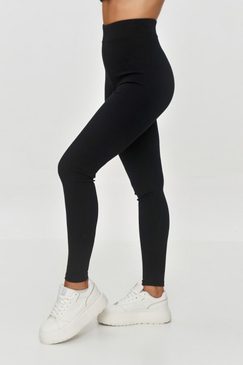 Legginsy Model M857 Black - Makadamia Legginsy Model M857 Black - Makadamia