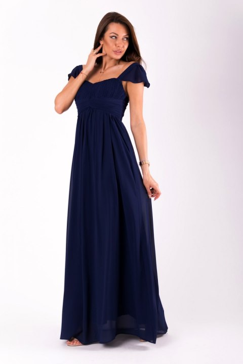 Sukienka Model 18058 Navy - YourNewStyle Sukienka Model 18058 Navy - YourNewStyle