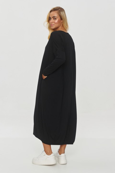 Sukienka Model M839 Black - Makadamia Sukienka Model M839 Black - Makadamia
