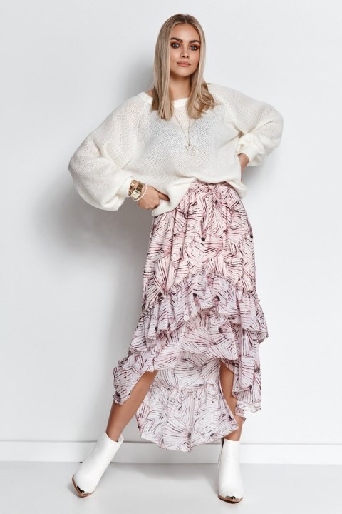 Sweter Damski Model S114 Ecru - Makadamia Sweter Damski Model S114 Ecru - Makadamia