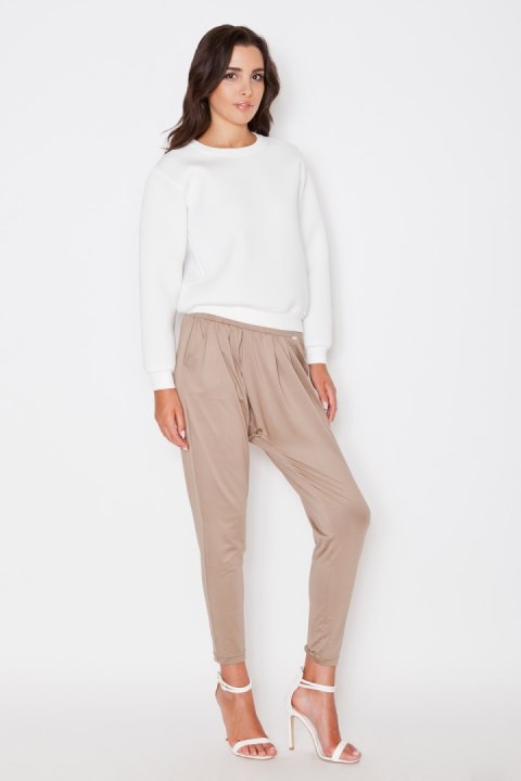 Bluza Damka Model K282 Ecru - Katrus Bluza Damka Model K282 Ecru - Katrus