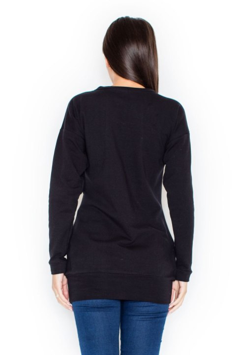 Bluza Damska Model K289 Black - Katrus Bluza Damska Model K289 Black - Katrus