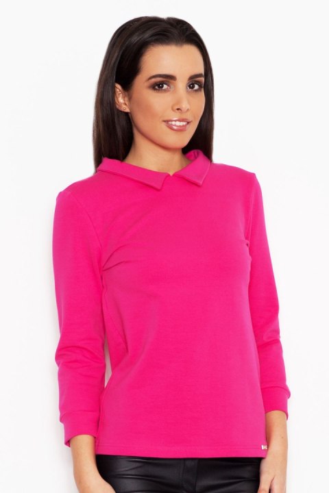 Bluzka Model K253 Pink - Katrus Bluzka Model K253 Pink - Katrus