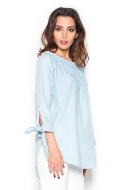 Bluzka Model K377 Sky Blue - Katrus