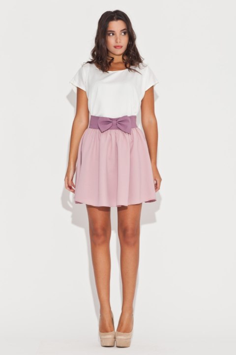 Spódnica Model K056 Pink - Katrus Spódnica Model K056 Pink - Katrus