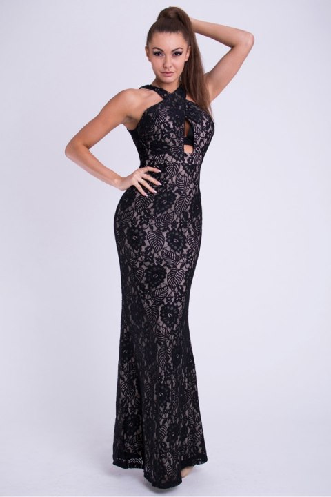Sukienka Model 17449 Black - YourNewStyle Sukienka Model 17449 Black - YourNewStyle