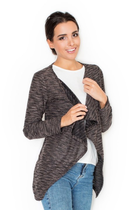Sweter Damski Model K303 Brown - Katrus Sweter Damski Model K303 Brown - Katrus