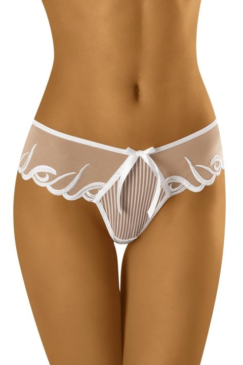 Stringi Stringo-szorty Model Makumba White - Wolbar Stringi Stringo-szorty Model Makumba White - Wolbar