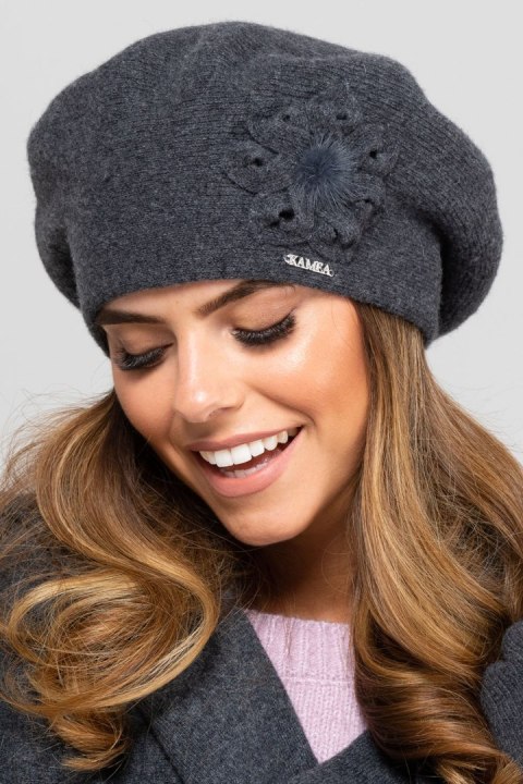 Beret Model Sewilla Grafit - Kamea Beret Model Sewilla Grafit - Kamea