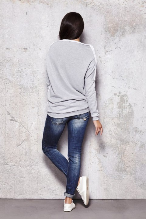 Bluza Damska Model M016 Grey - Infinite You Bluza Damska Model M016 Grey - Infinite You