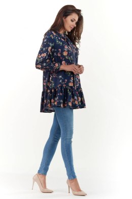 Bluzka Model M165 Navy - Infinite You