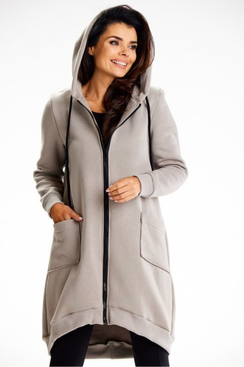 Bluza Damska Model M334 Grey - Infinite You Bluza Damska Model M334 Grey - Infinite You