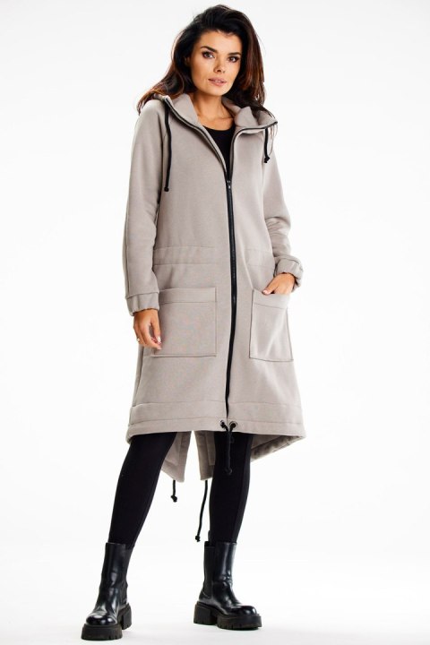Bluza Damska Model M334 Grey - Infinite You Bluza Damska Model M334 Grey - Infinite You