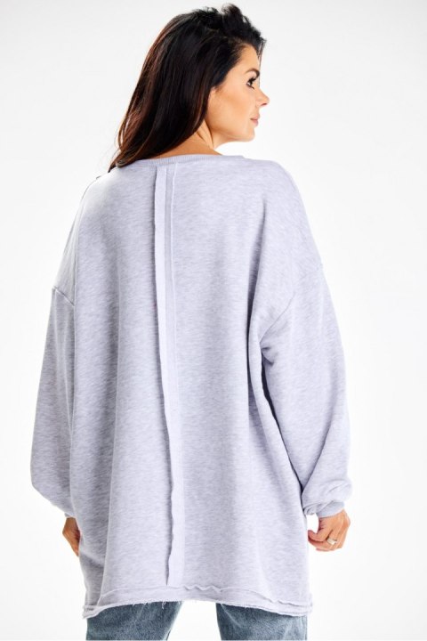 Bluza Damska Model M335 Grey - Infinite You Bluza Damska Model M335 Grey - Infinite You