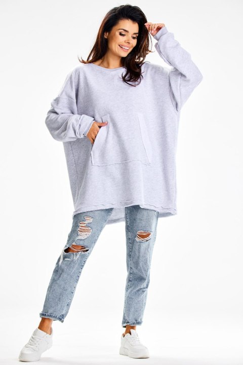 Bluza Damska Model M335 Grey - Infinite You Bluza Damska Model M335 Grey - Infinite You