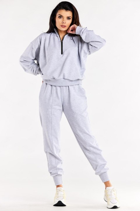 Bluza Damska Model M316 Grey - Infinite You Bluza Damska Model M316 Grey - Infinite You