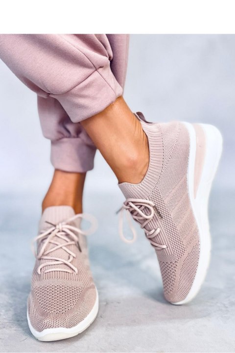 Buty sportowe na ukrytym koturnie CROFT PINK - Inello Buty sportowe na ukrytym koturnie CROFT PINK - Inello