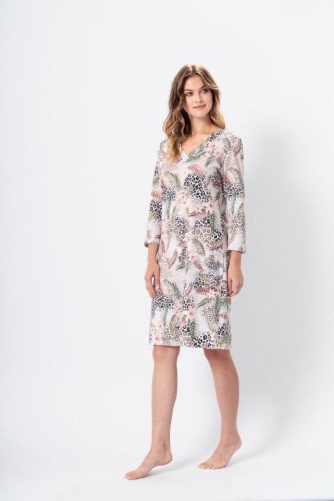 Koszulka nocna Koszula Nocna Model Cyntia 1346 Multicolor - M-Max Koszulka nocna Koszula Nocna Model Cyntia 1346 Multicolor - M-Max