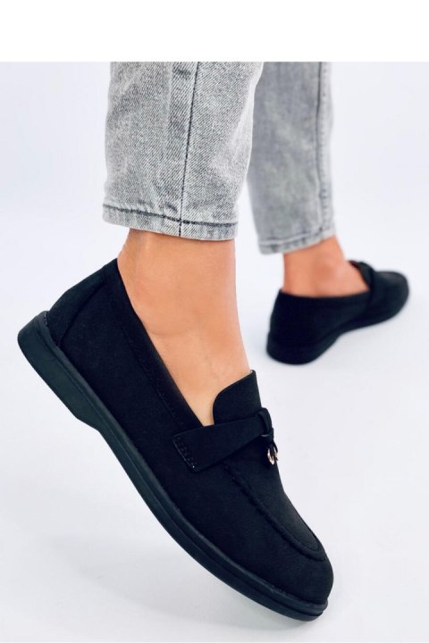 Mokasyny damskie ANTONISA BLACK - Inello Mokasyny damskie ANTONISA BLACK - Inello