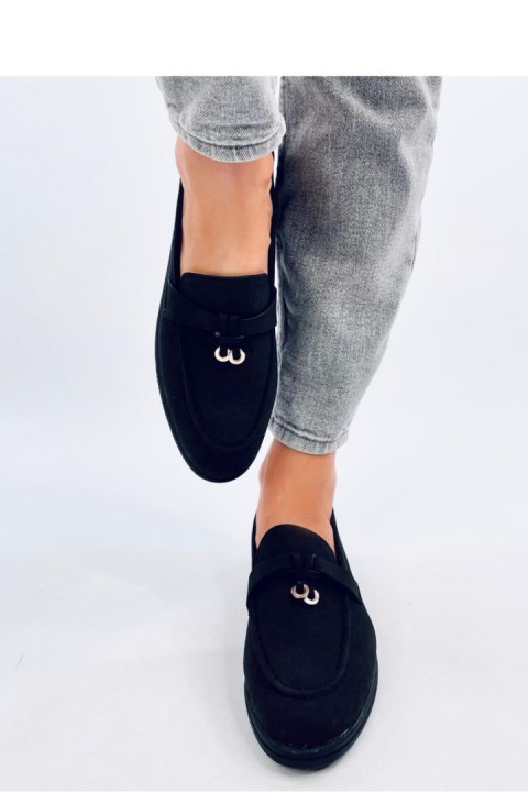 Mokasyny damskie ANTONISA BLACK - Inello Mokasyny damskie ANTONISA BLACK - Inello