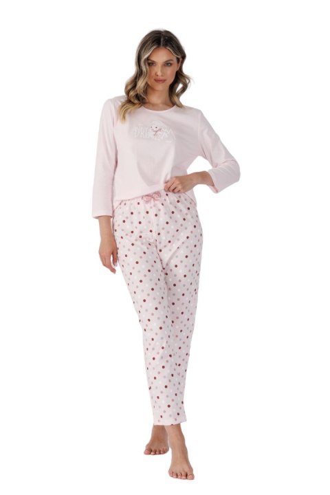 Piżama Damska Model Enea 1495 Light Pink - M-Max Piżama Damska Model Enea 1495 Light Pink - M-Max