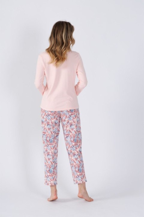 Piżama Damska Model Marlen 1513 Powder Pink - M-Max Piżama Damska Model Marlen 1513 Powder Pink - M-Max
