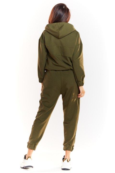 Spodnie Dresowe Model M231 Khaki - Infinite You Spodnie Dresowe Model M231 Khaki - Infinite You