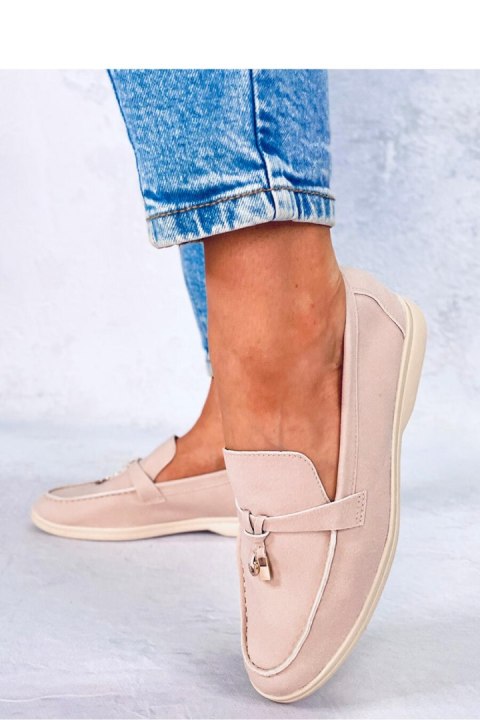 Mokasyny damskie EUNICE BEIGE - Inello Mokasyny damskie EUNICE BEIGE - Inello