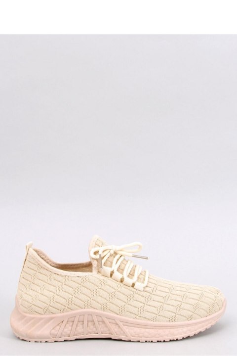 Buty sportowe skarpetkowe BARKES BEIGE - Inello Buty sportowe skarpetkowe BARKES BEIGE - Inello