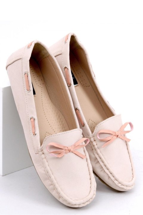 Mokasyny damskie klasyczne KAMILA BEIGE - Inello Mokasyny damskie klasyczne KAMILA BEIGE - Inello