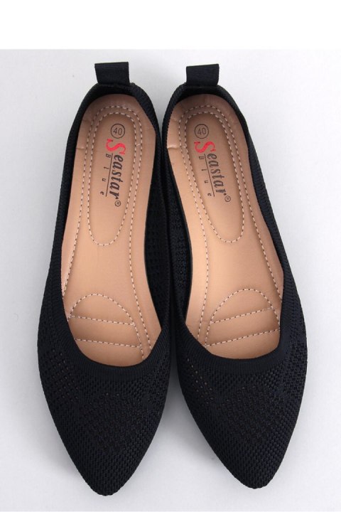 Baleriny ażurowe FORLANI BLACK - Inello Baleriny ażurowe FORLANI BLACK - Inello