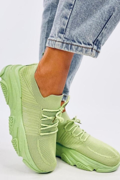 Buty sportowe skarpetkowe FABRE L.GREEN - Inello Buty sportowe skarpetkowe FABRE L.GREEN - Inello