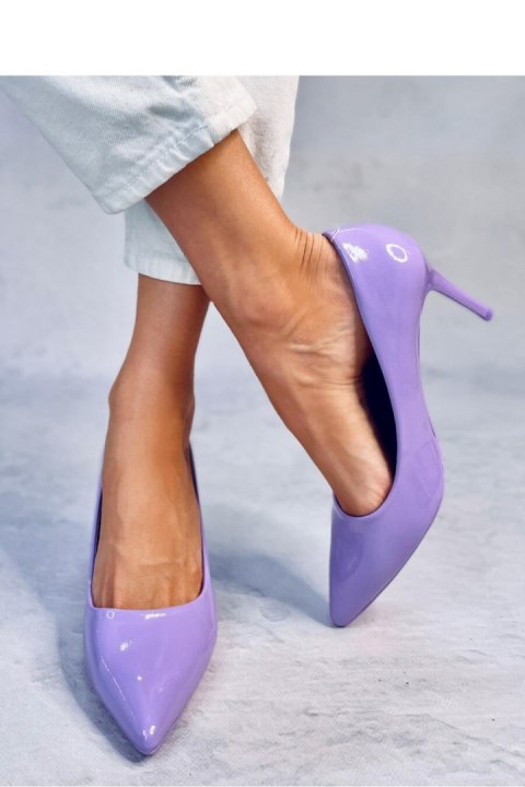Czółenka na szpilce lakierowane CHARLOTTE PURPLE - Inello Czółenka na szpilce lakierowane CHARLOTTE PURPLE - Inello