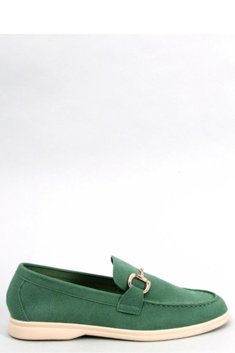 Mokasyny damskie MILVA GREEN - Inello Mokasyny damskie MILVA GREEN - Inello