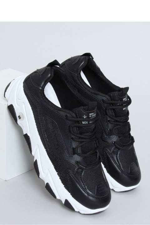 BUTY SPORTOWE DAMSKIE CZARNE NB373P BLACK - Inello BUTY SPORTOWE DAMSKIE CZARNE NB373P BLACK - Inello