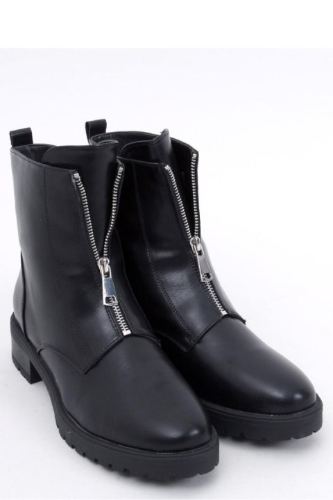 Botki damskie ASLANG BLACK - Inello Botki damskie ASLANG BLACK - Inello