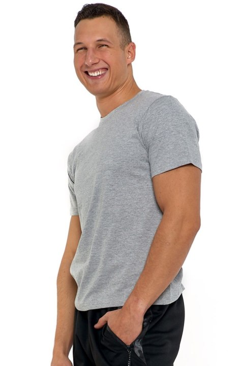 Tshirt Męski Model OTS950-001 Light Grey Melange - Moraj Tshirt Męski Model OTS950-001 Light Grey Melange - Moraj