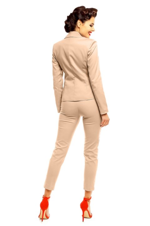 Spodnie Damskie Model 08 Beige - Cabba Spodnie Damskie Model 08 Beige - Cabba