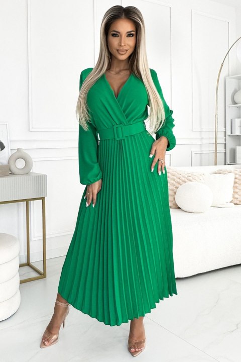 Sukienka Model Viviana 504-4 Light Green - Numoco Sukienka Model Viviana 504-4 Light Green - Numoco