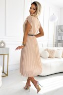 Sukienka Model 548-1 Beige - Numoco
