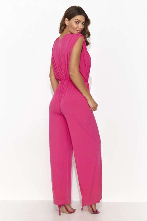 Kombinezon Damski Model NU480 Baby Pink - Numinou Kombinezon Damski Model NU480 Baby Pink - Numinou