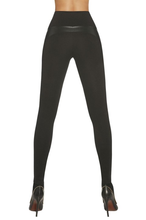 Legginsy Klasyczne Model Ally Black - Bas Bleu Legginsy Klasyczne Model Ally Black - Bas Bleu