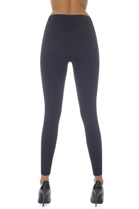 Legginsy Model Leryn Black/Silver - Bas Bleu Legginsy Model Leryn Black/Silver - Bas Bleu
