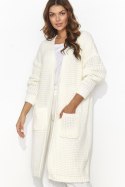 Sweter Kardigan Model NU_S99 Śmietana - Numinou