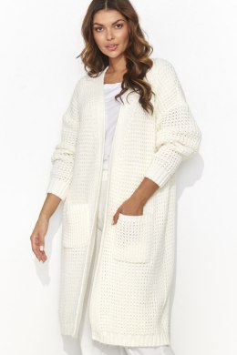 Sweter Kardigan Model NU_S99 Śmietana - Numinou