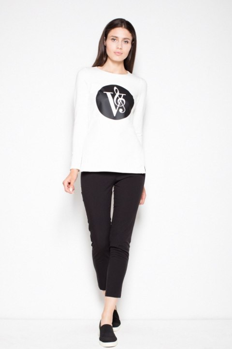 Bluza Damska Model VT014 Ecru - Venaton Bluza Damska Model VT014 Ecru - Venaton