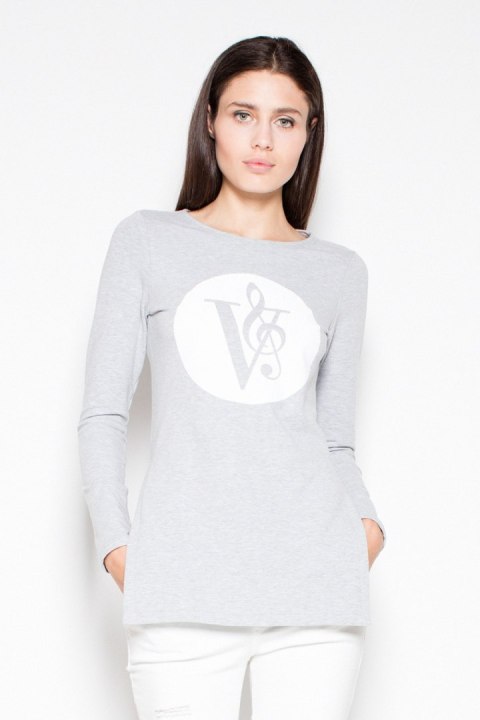 Bluza Damska Model VT014 Grey - Venaton Bluza Damska Model VT014 Grey - Venaton
