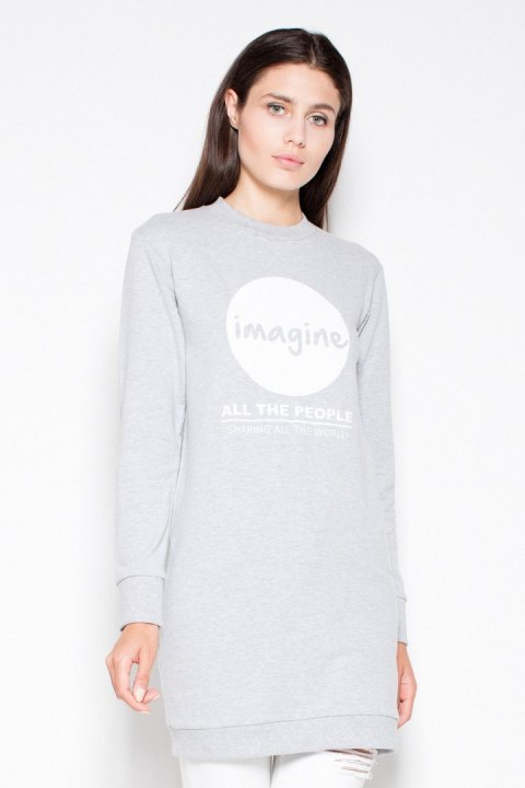 Bluza Damska Model VT015 Grey - Venaton Bluza Damska Model VT015 Grey - Venaton